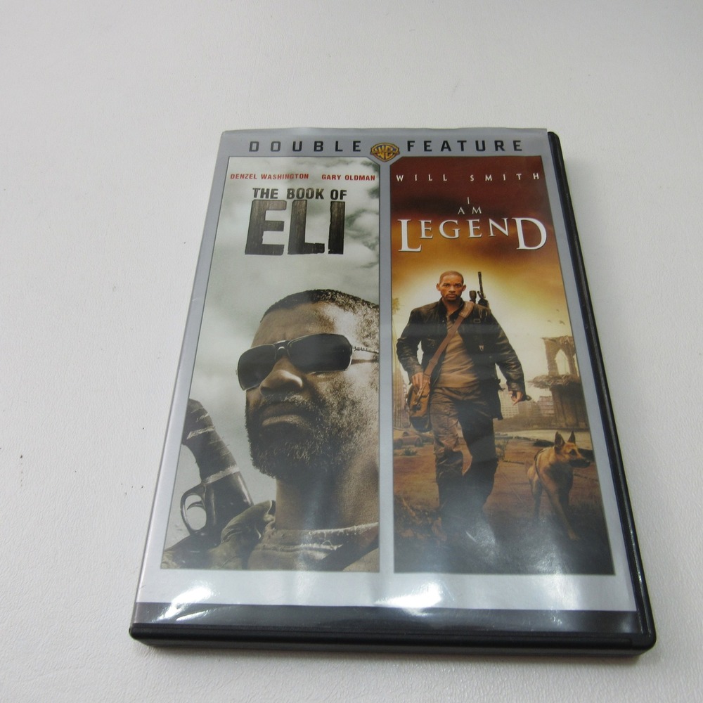 The Book of Eli / I Am Legend Double Feature DVD Denzel Washington Will Smith